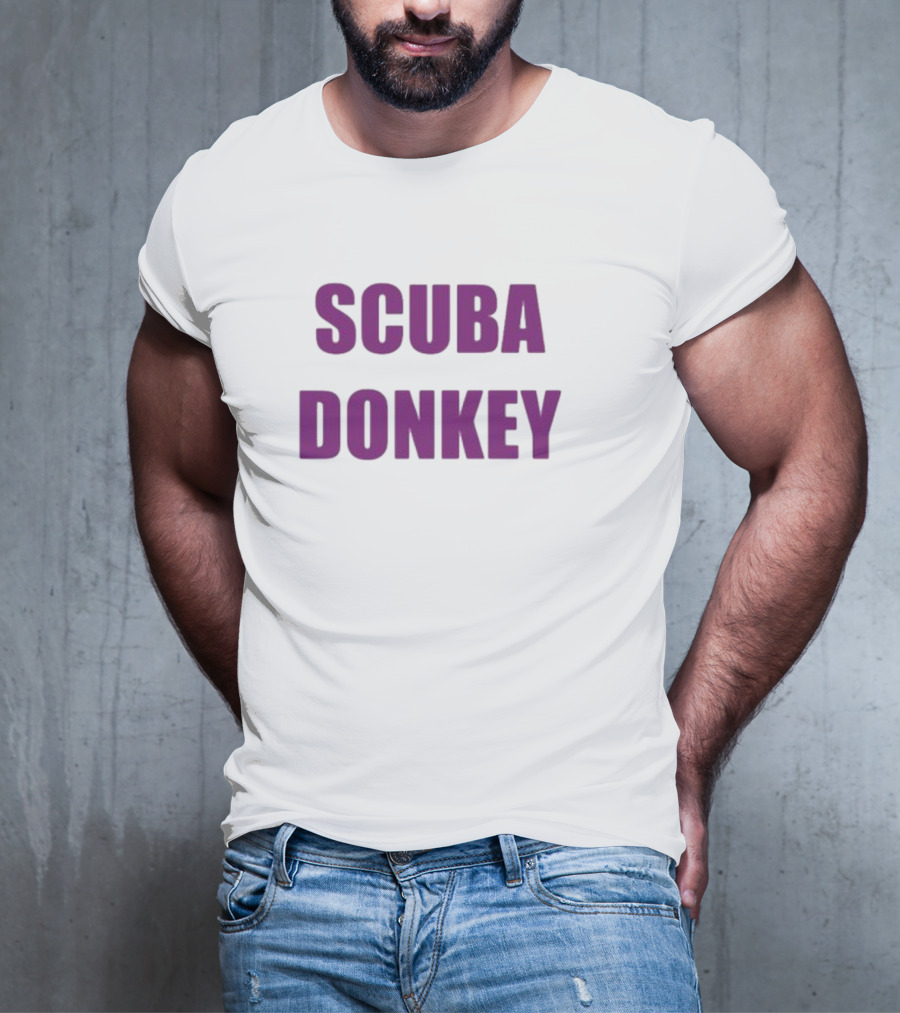 ICarly Scuba Donkey Purple Text T-Shirt