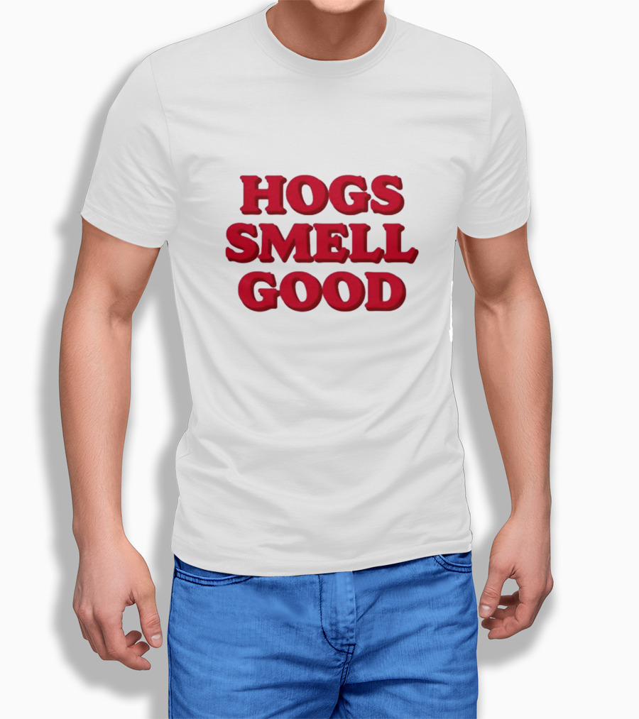 Hogs Smell Good Arkansas Razorbacks Danyelle Musselman T-Shirt