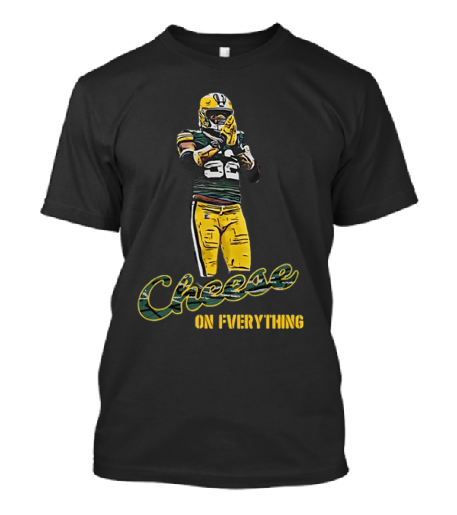 Cheese On Everything Rashan Gary Packers Fan Gear T-Shirt