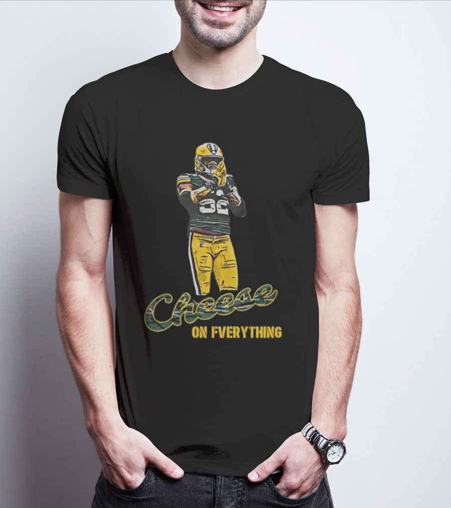 Cheese On Everything Rashan Gary Packers Fan Gear T-Shirt