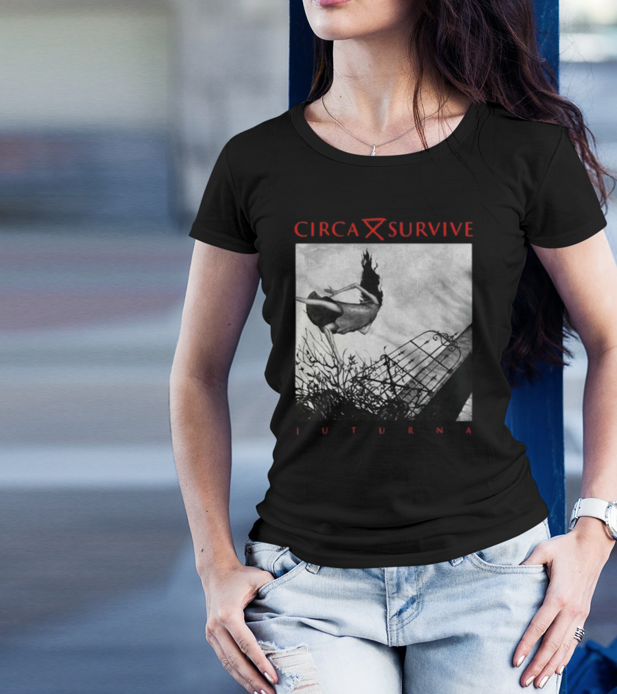 Circa Survive Juturna Album Art Dark Fantasy T-Shirt