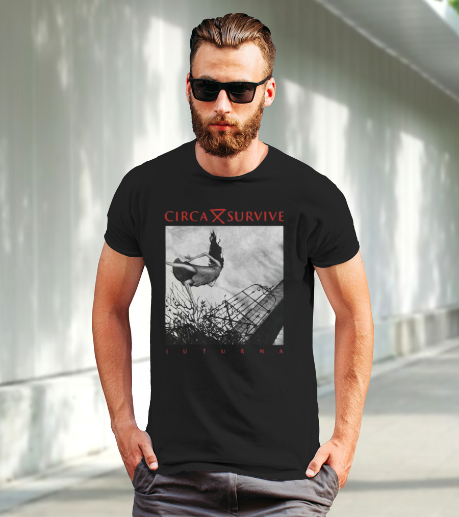 Circa Survive Juturna Album Art Dark Fantasy T-Shirt
