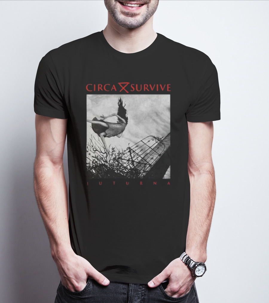 Circa Survive Juturna Album Art Dark Fantasy T-Shirt