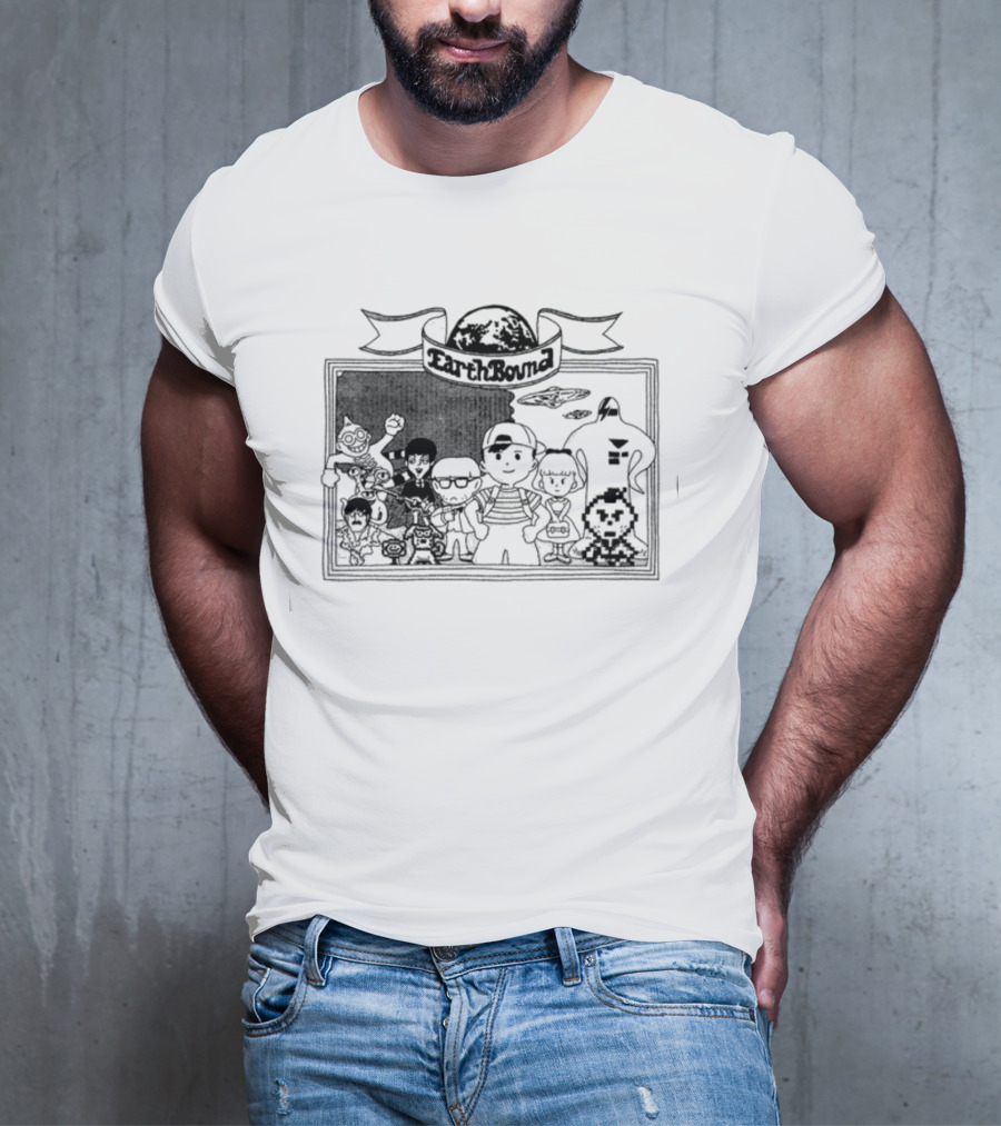 EarthBound Characters And Iconic Imagery Compilation T-Shirt