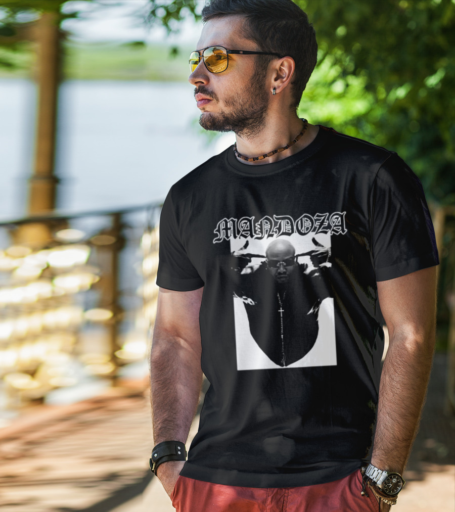 Mandoza Mr Price Iconic Cross Necklace T-Shirt