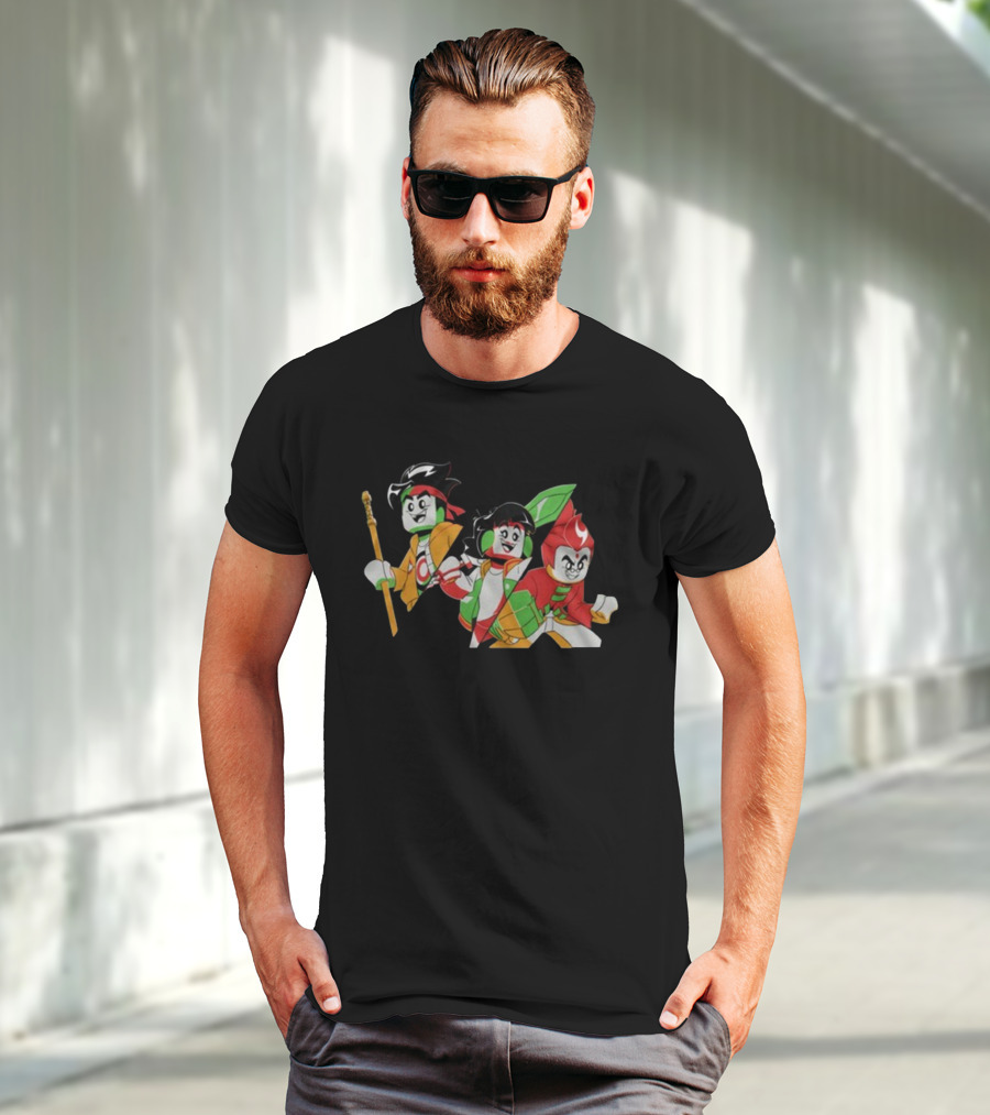 Nano Litore LEGO Monkie Warriors For Charity T-Shirt