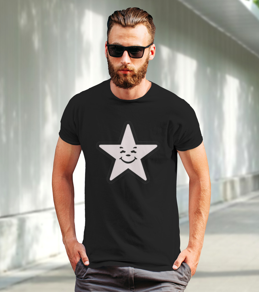 Asspizza Star Happy Face T-Shirt