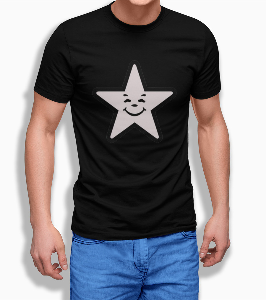 Asspizza Star Happy Face T-Shirt