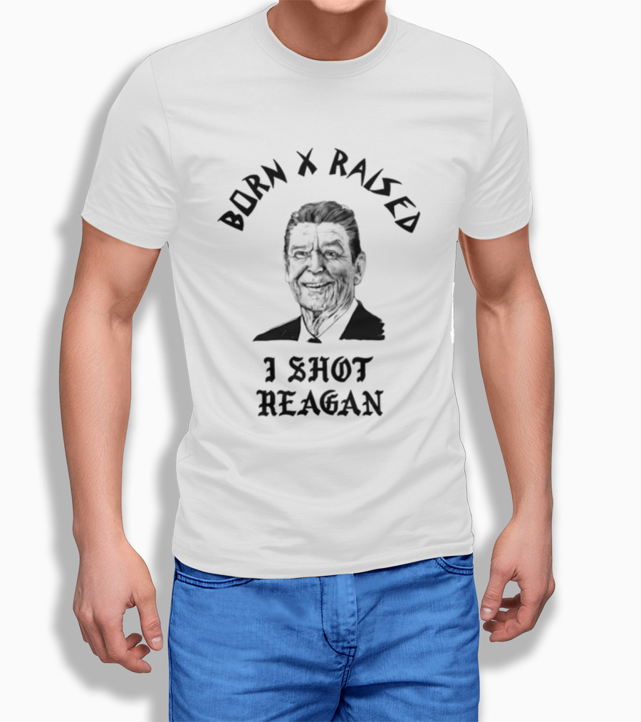 Born X Raised I Shot Reagan T-Shirt
