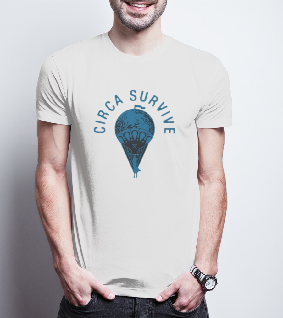 Circa Survive On Letting Go Est 2004 Parachute T-Shirt