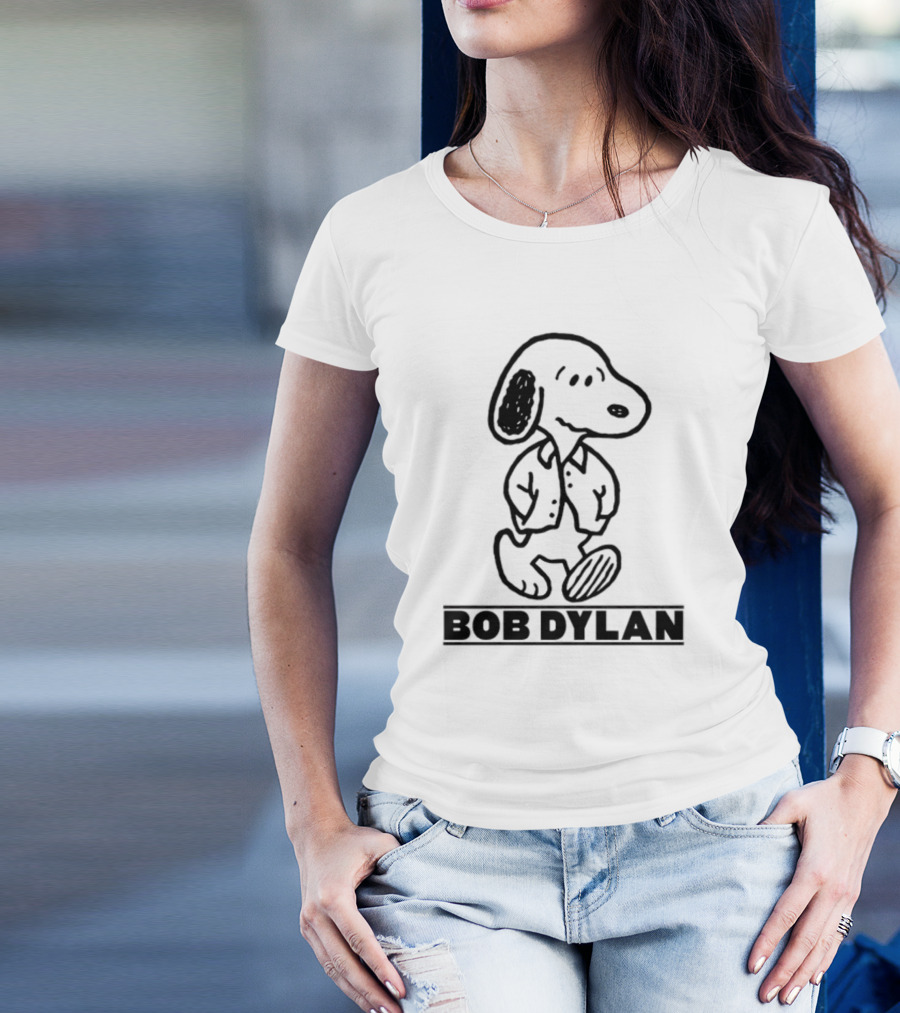 Bob Dylan Snoopy T-Shirt