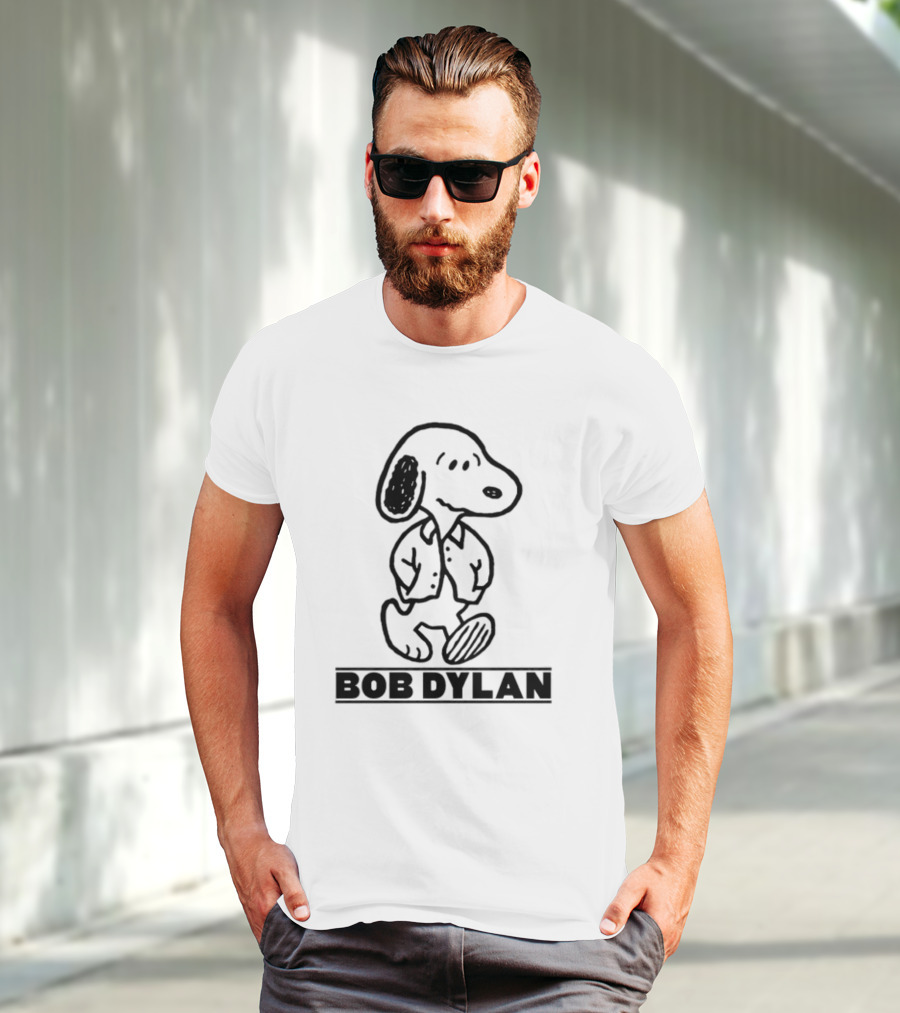 Bob Dylan Snoopy T-Shirt