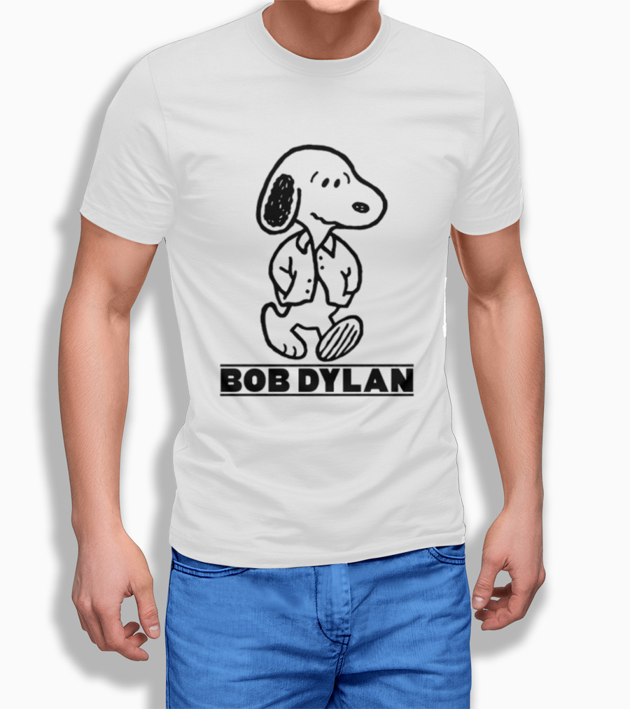Bob Dylan Snoopy T-Shirt