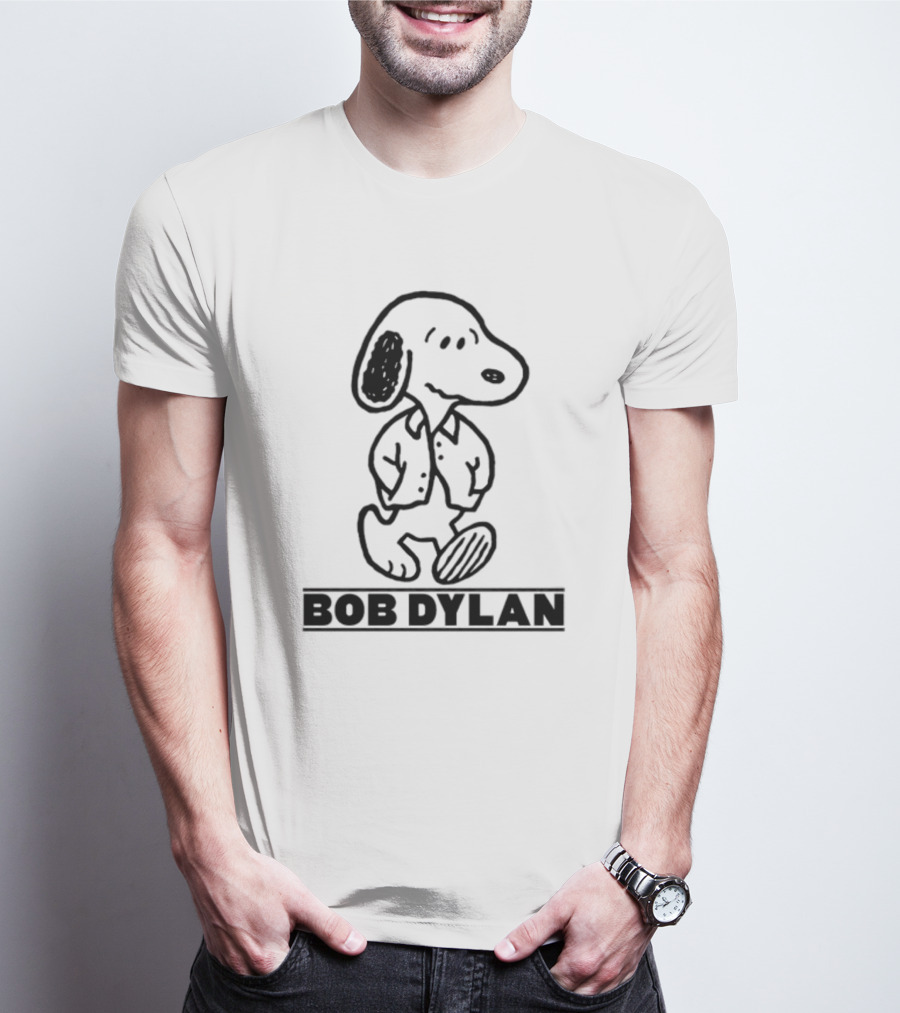 Bob Dylan Snoopy T-Shirt