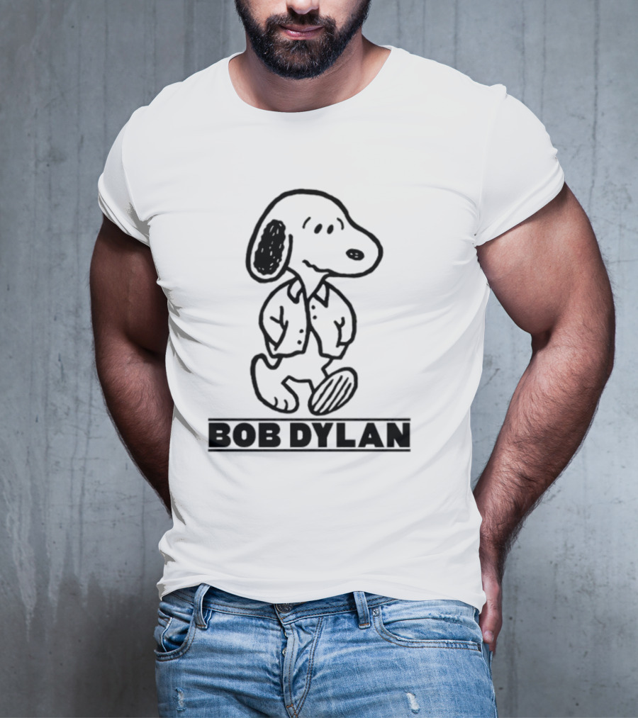 Bob Dylan Snoopy T-Shirt