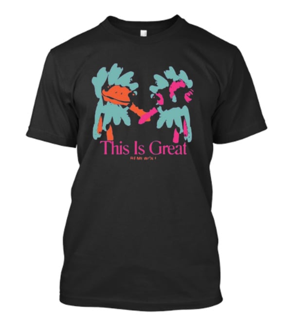 This Is Great Remi Wolf Two Abstract Figures T-Shirt