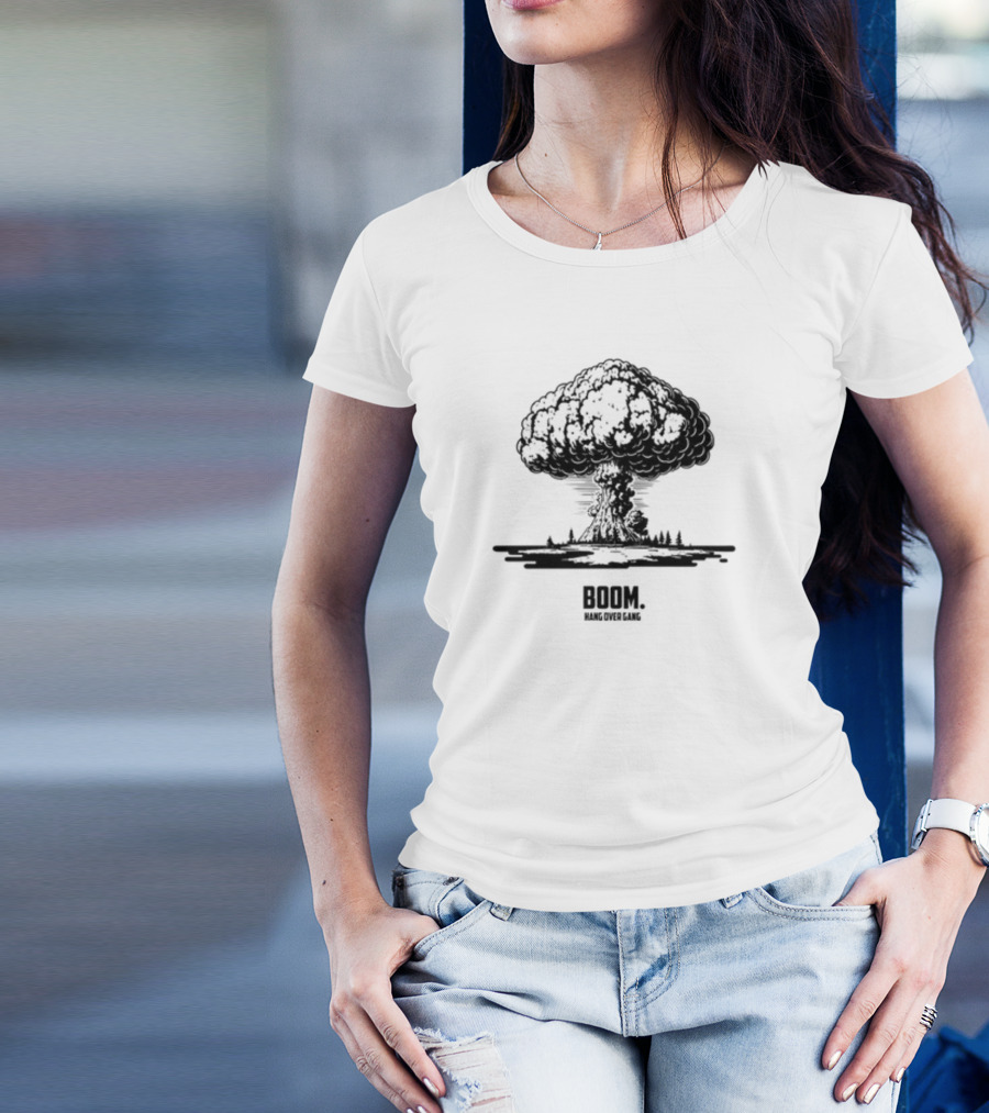 Boom Hang Over Gang Nuclear Explosion T-Shirt