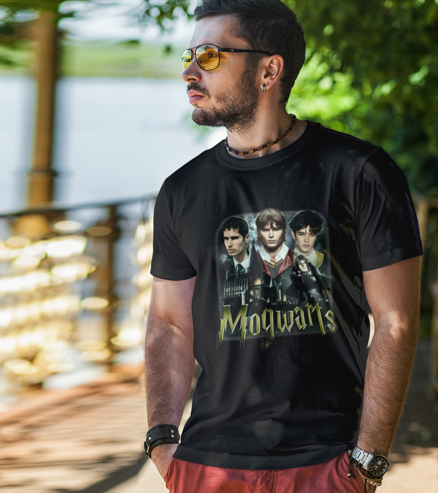 Galleryno8 Mogwarts Hogwarts-Inspired Magic School T-Shirt