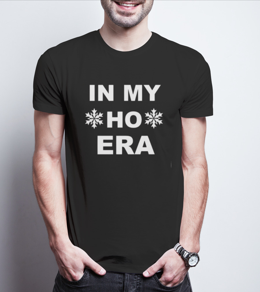 In My Ho Era Snowflake Asterisks Trendy T-Shirt