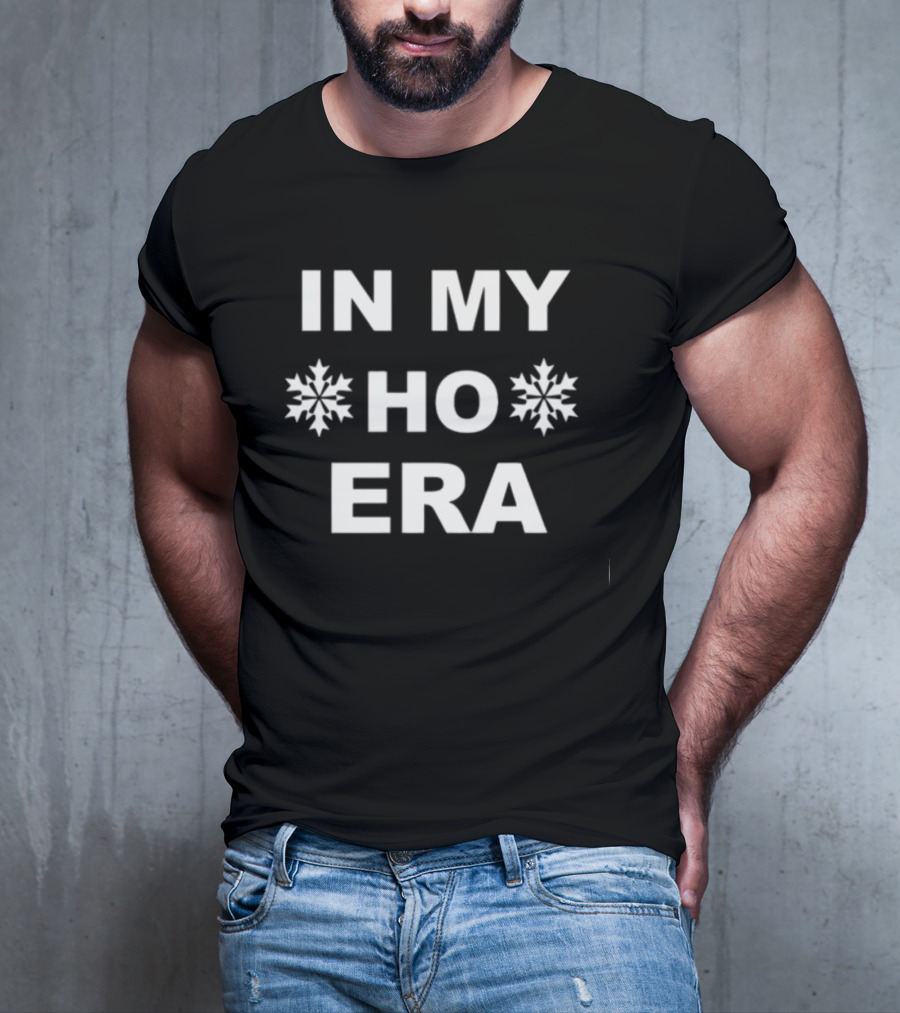 In My Ho Era Snowflake Asterisks Trendy T-Shirt