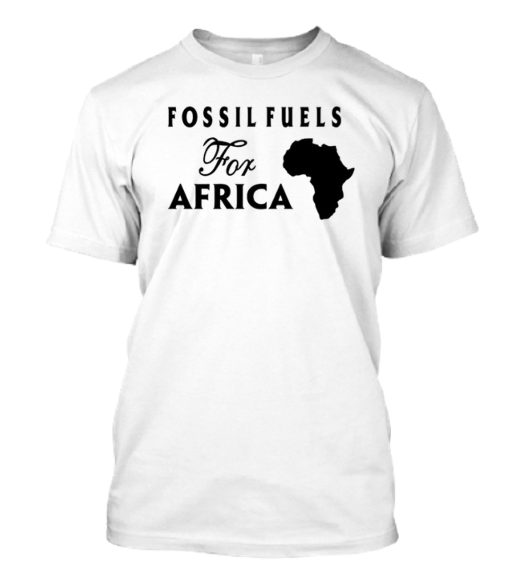 Jusper Machogu Fossil Fuels For Africa Africa T-Shirt