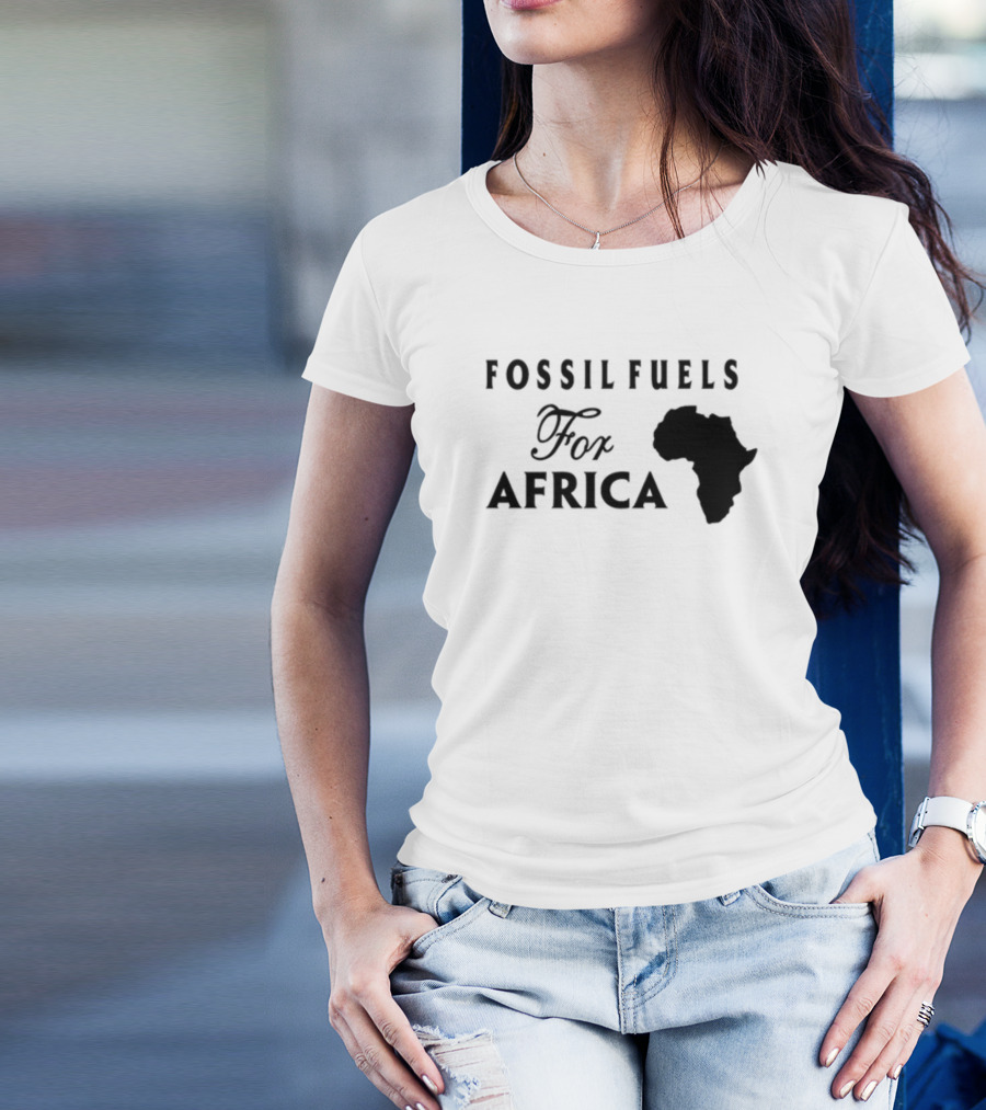 Jusper Machogu Fossil Fuels For Africa Africa T-Shirt
