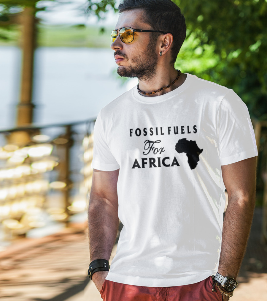 Jusper Machogu Fossil Fuels For Africa Africa T-Shirt