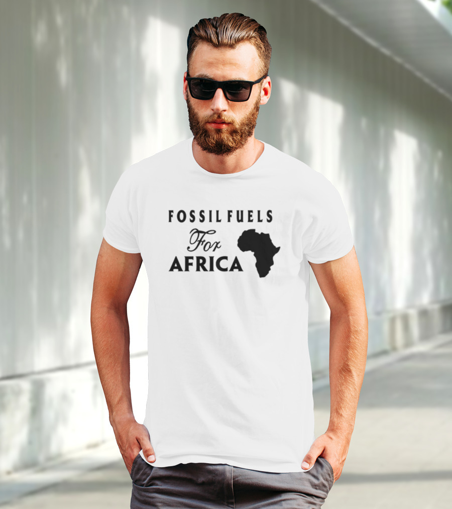 Jusper Machogu Fossil Fuels For Africa Africa T-Shirt
