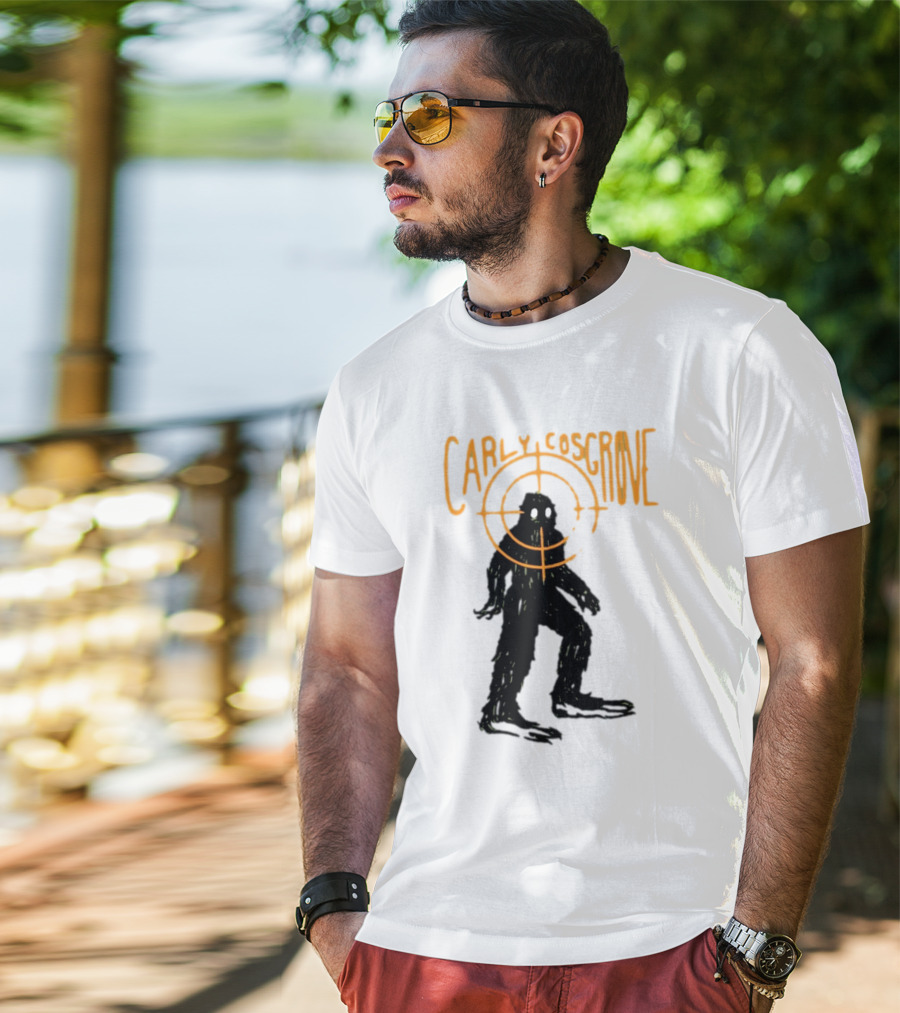Carlycosgrove Bigfoot In Crosshairs T-Shirt