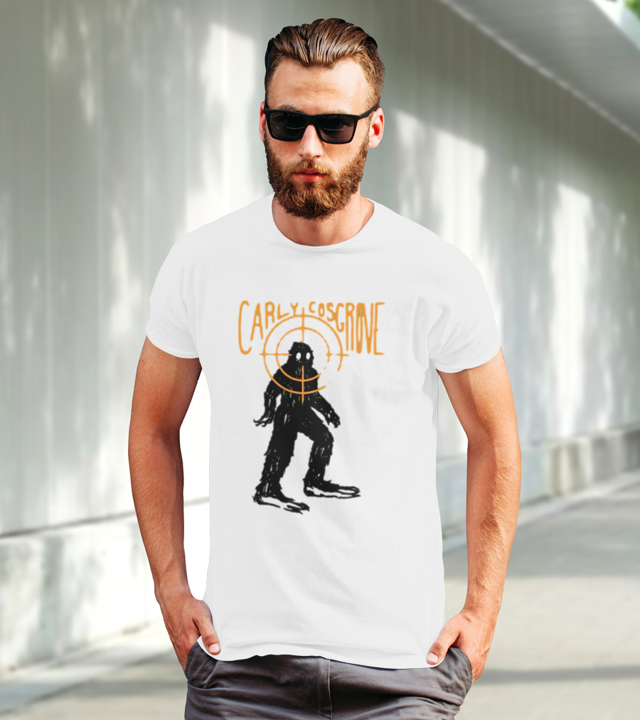 Carlycosgrove Bigfoot In Crosshairs T-Shirt