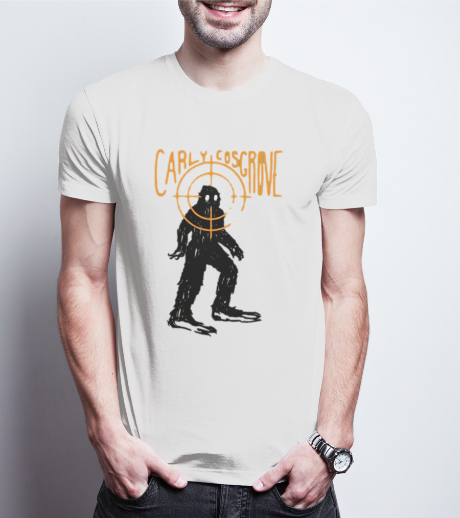 Carlycosgrove Bigfoot In Crosshairs T-Shirt