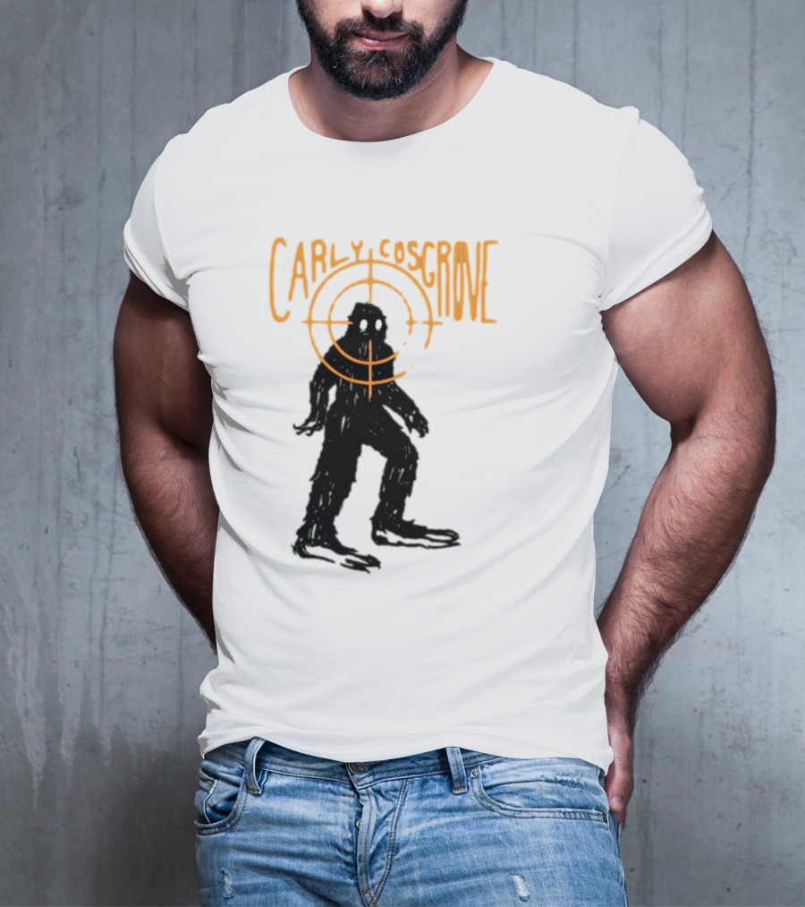 Carlycosgrove Bigfoot In Crosshairs T-Shirt