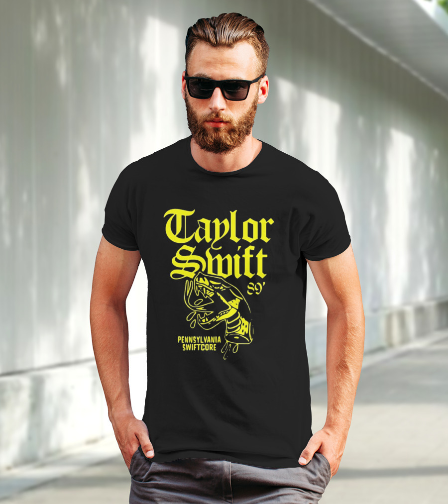 Taylor Swift Pennsylvania Swiftcore 89' Snake T-Shirt