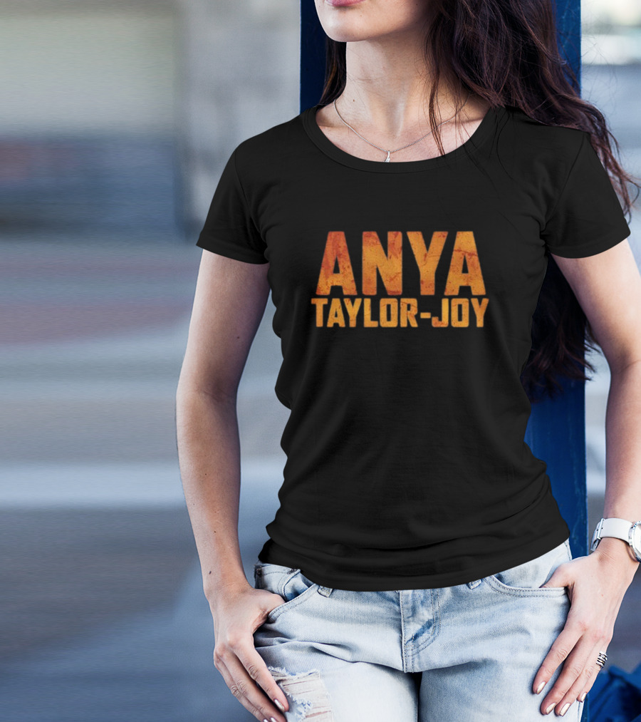 Anya Taylor-Joy Odyssey Textured T-Shirt