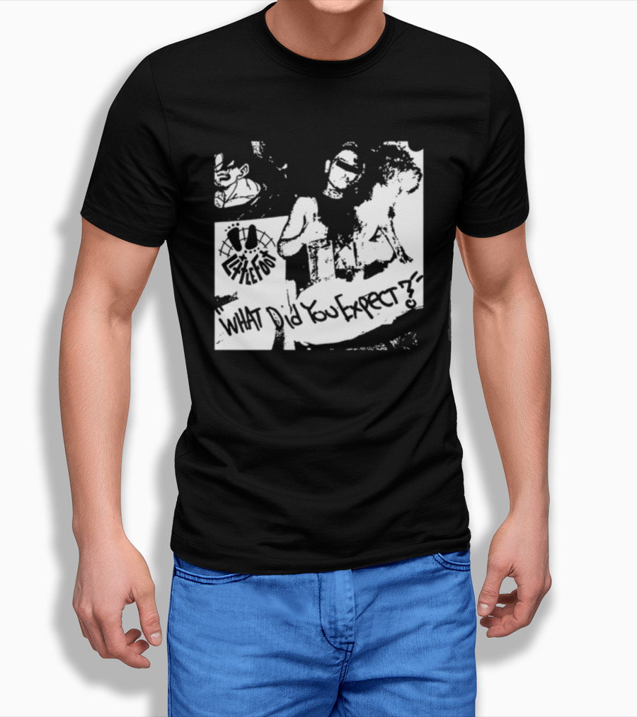 Little Foot What Did You Expect Comic Style Monochrome T-Shirt