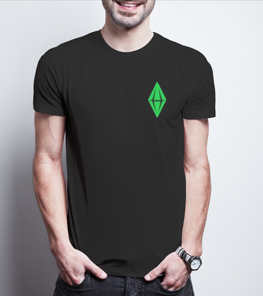 The Sims Onyx Runners Green Plumbob Icon T-Shirt