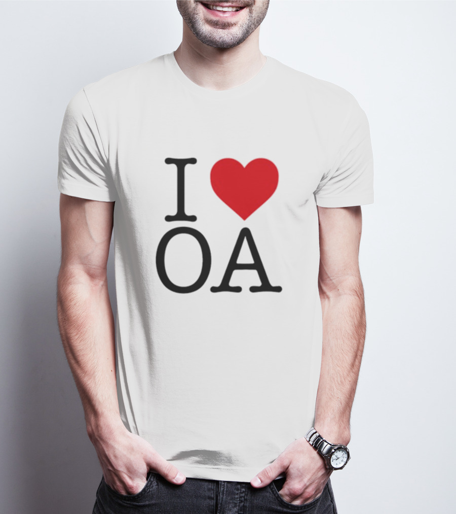 I Heart OA Symbolized Love For OA Movement T-Shirt