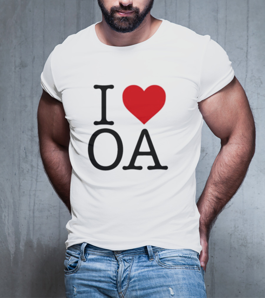 I Heart OA Symbolized Love For OA Movement T-Shirt