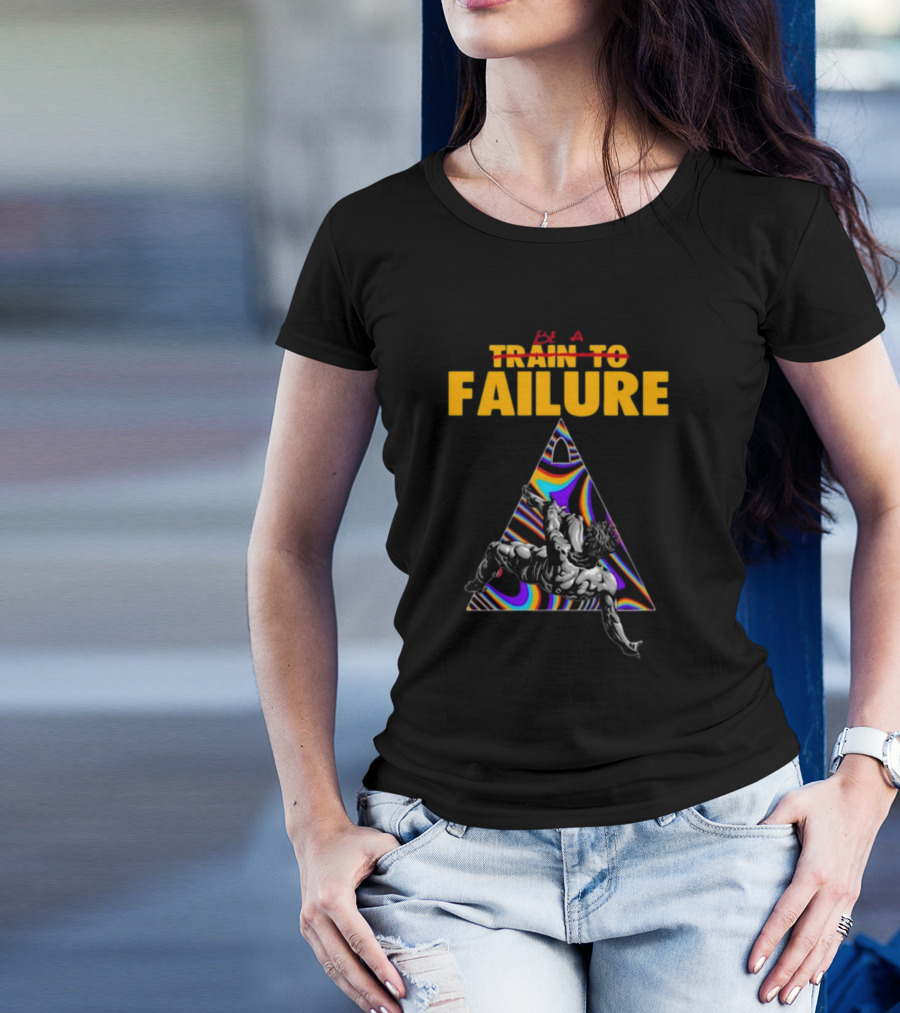 Raskol Apparel Be A Train To Failure Psychedelic Triangle T-Shirt