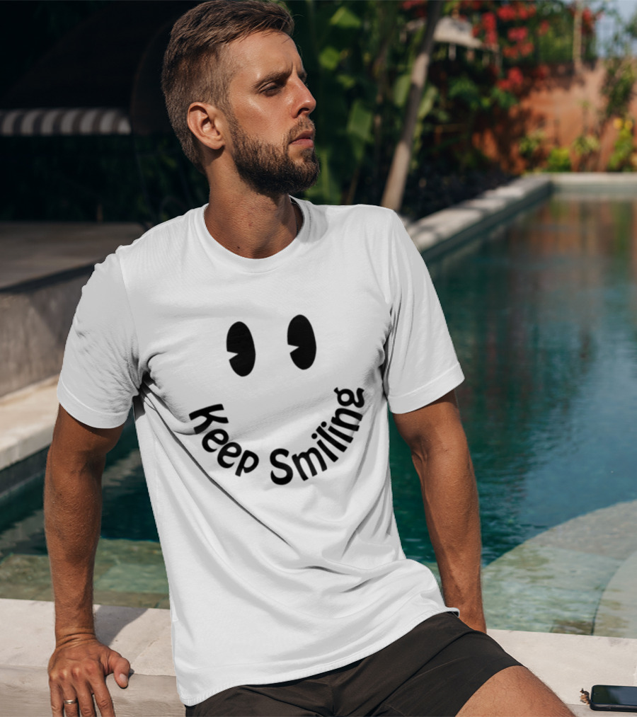Devon Rodriguez Keep Smiling Face T-Shirt