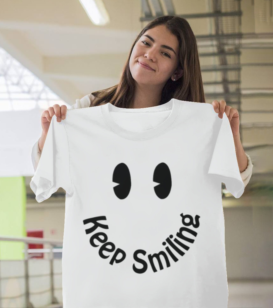 Devon Rodriguez Keep Smiling Face T-Shirt