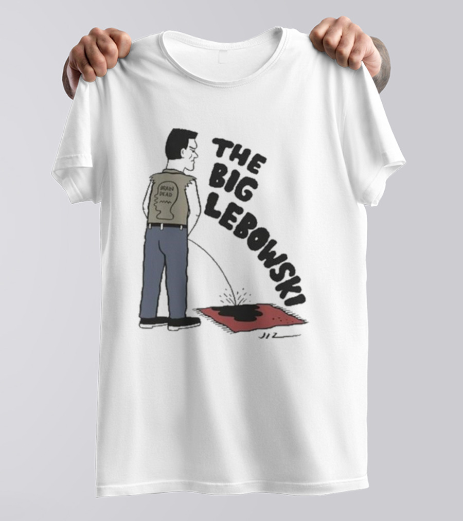 The Big Lebowski Brain Dead Sweater Rug Scene T-Shirt
