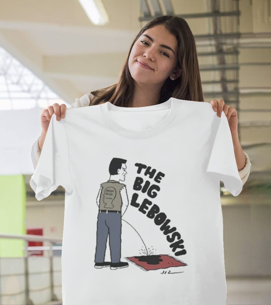 The Big Lebowski Brain Dead Sweater Rug Scene T-Shirt
