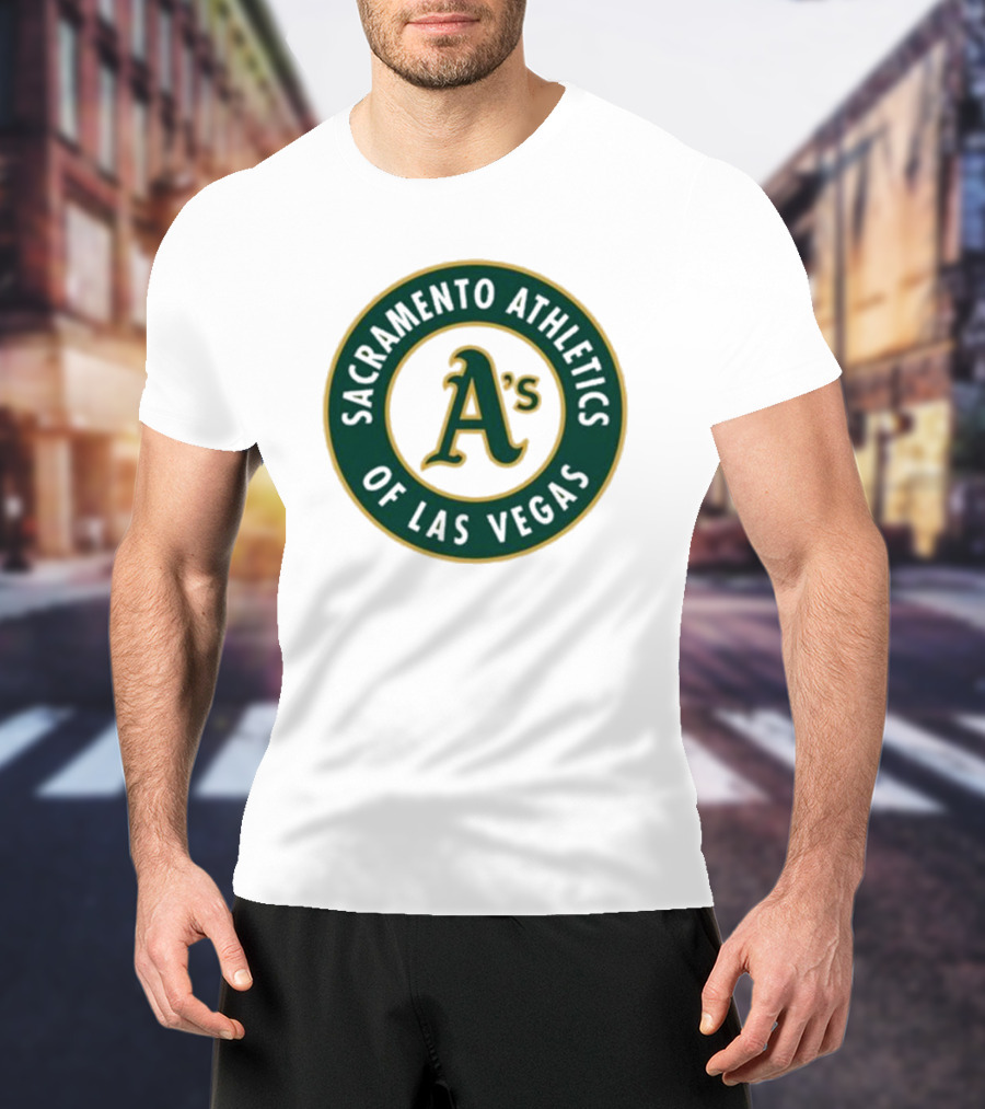 Todd Radom Sacramento Athletics A's Of Las Vegas T-Shirt