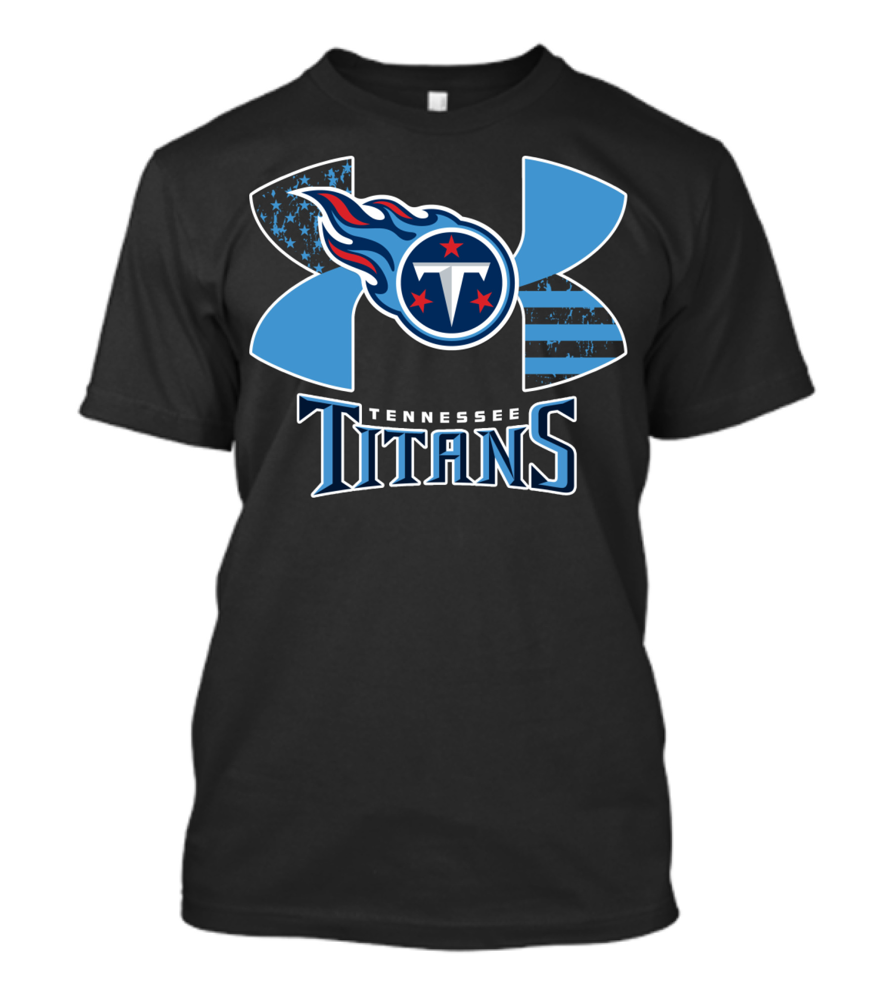 Tennessee Titans Under Armour Logo Fusion T-Shirt