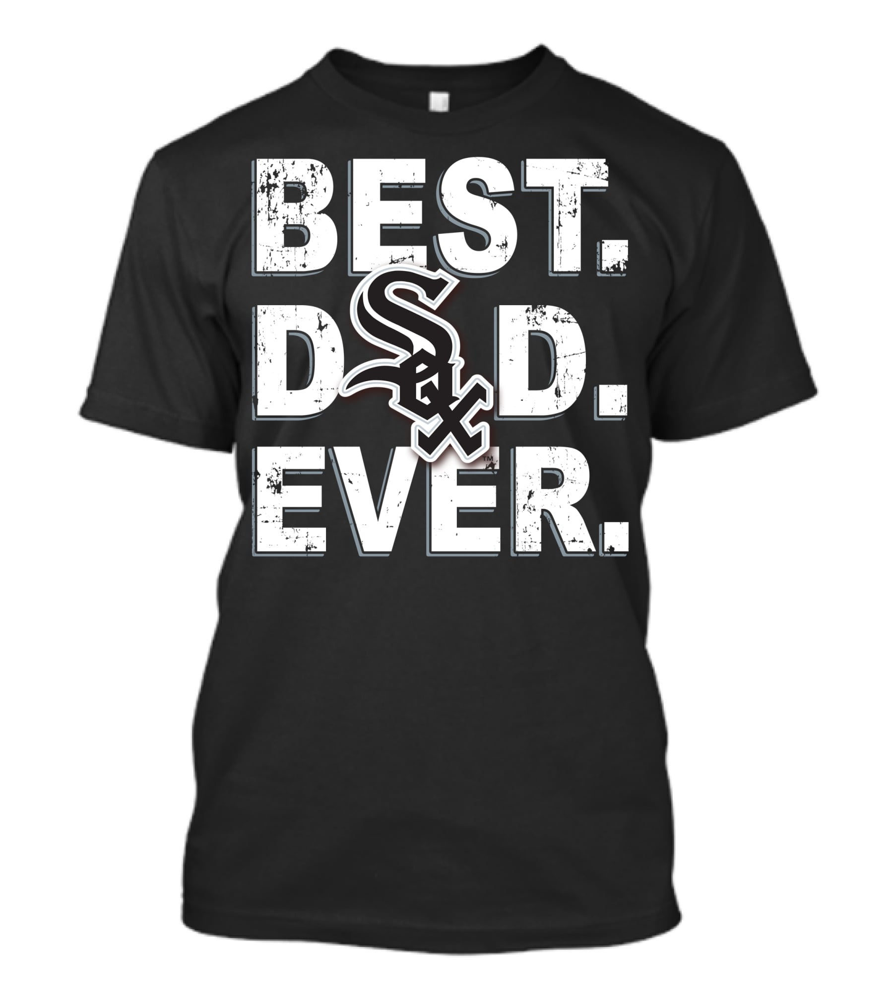 Best Dad Ever Chicago White Sox T-Shirt