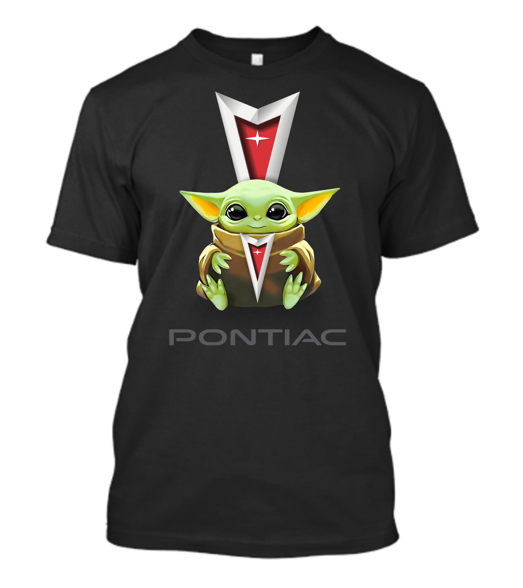 Baby Yoda Holding Pontiac T-Shirt