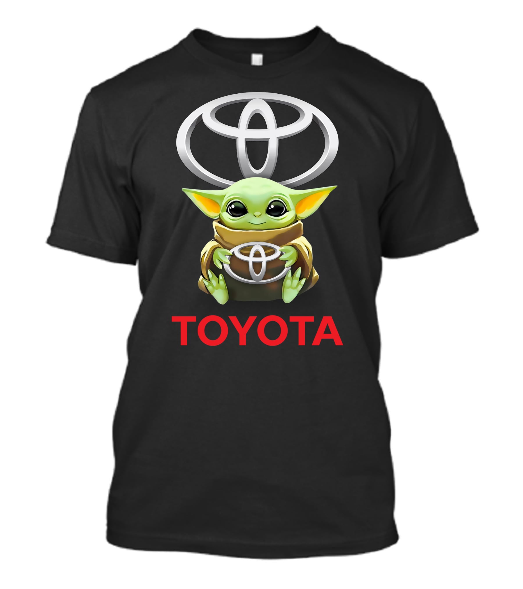 Baby Yoda Holding Toyota T-Shirt