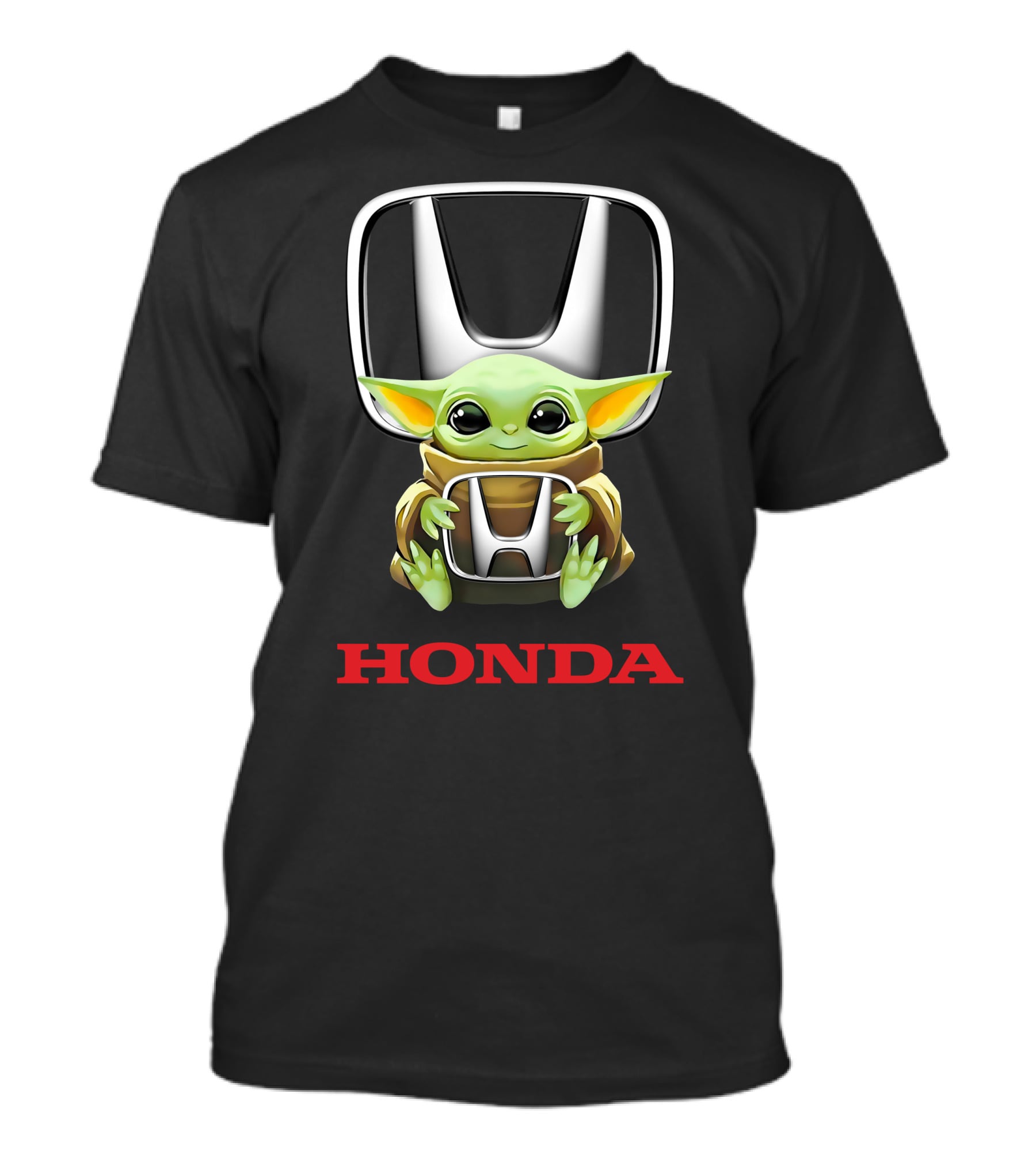 Grogu Hugging Honda T-Shirt