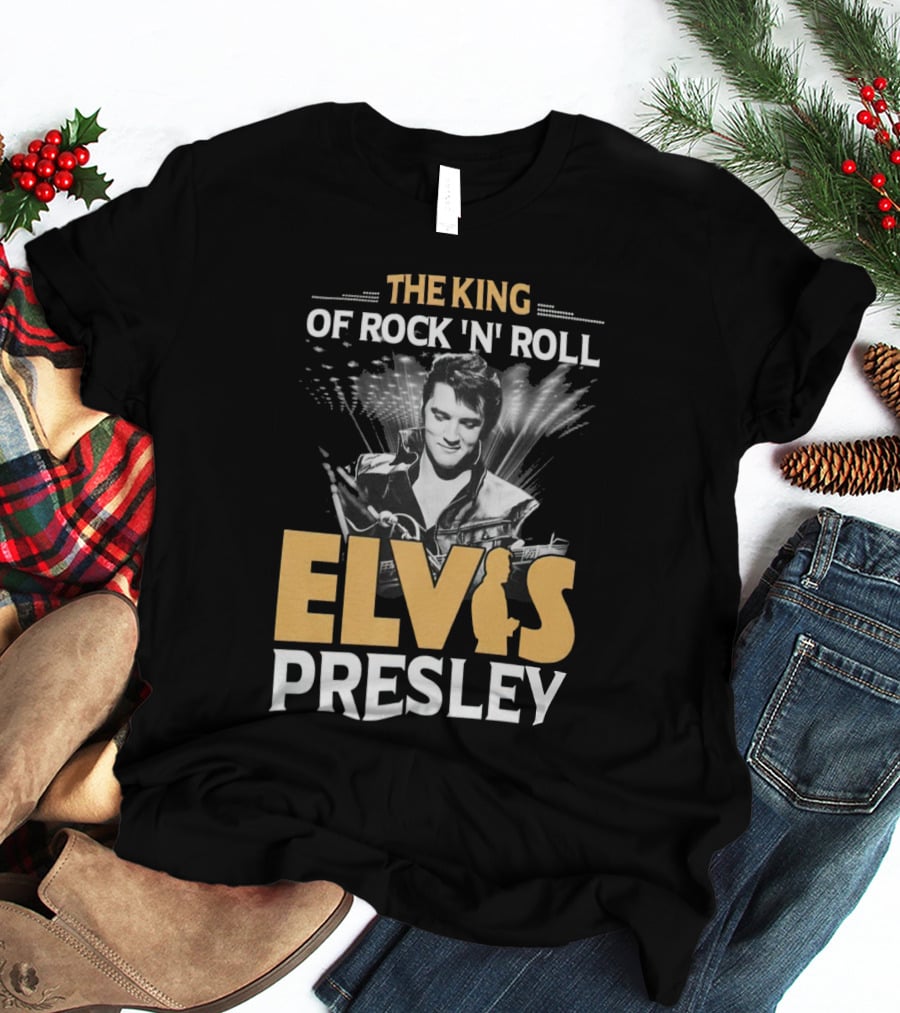 Elvis Presley The King Of Rock 'n' Roll T-Shirt